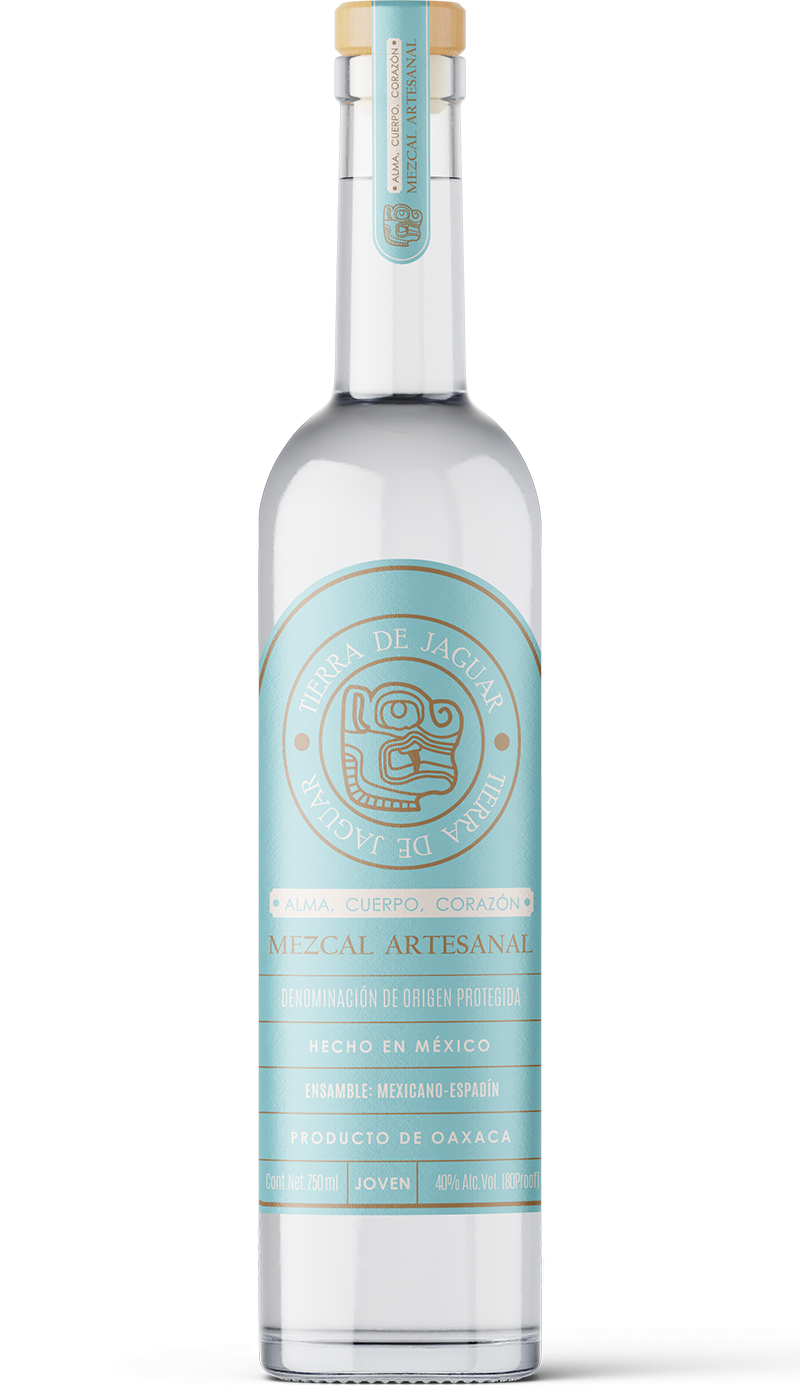 Botella de Mezcal Mexicano